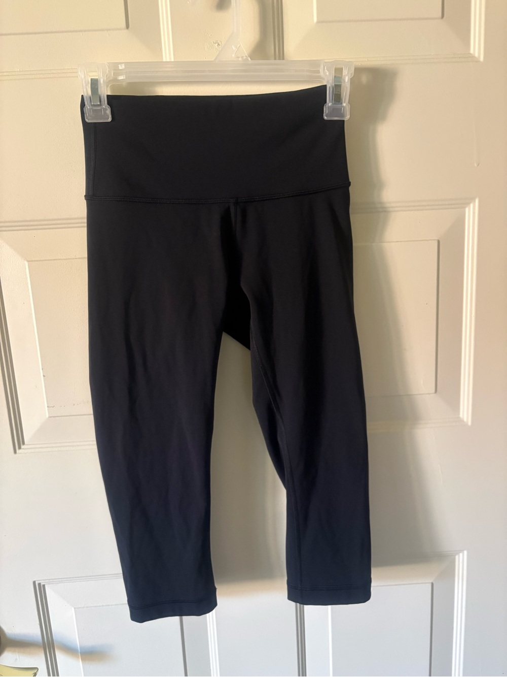 lululemon athletica Black Capri High-Rise Leggings